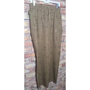 Fred Perry Track Pants Sz M- Tropical Camo- Vintage- Never Worn nwot